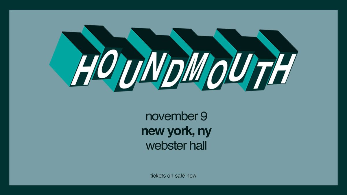 Houndmouth at Webster Hall