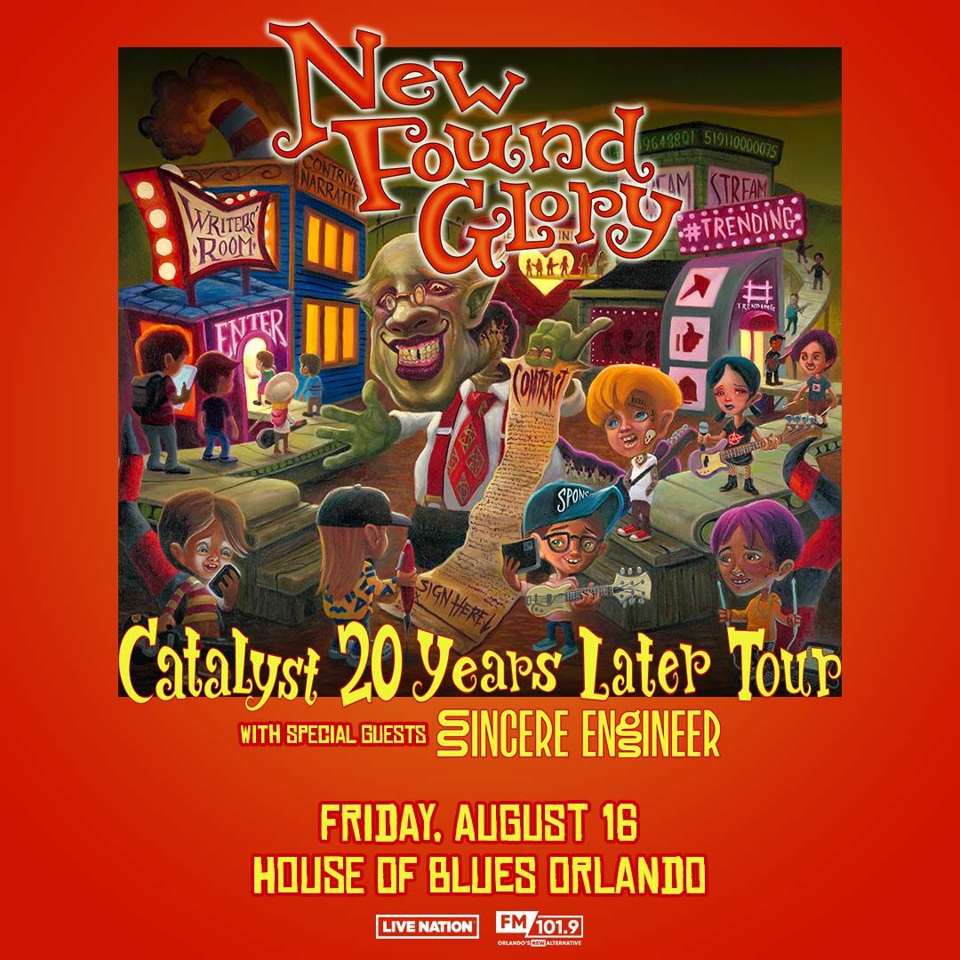 New Found Glory with Sincere Engineer (16+)