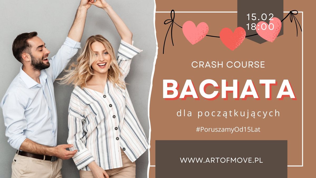 Bachata Crash Course dla pocz\u0105tkuj\u0105cych \/\/ 15.02 Art of Move