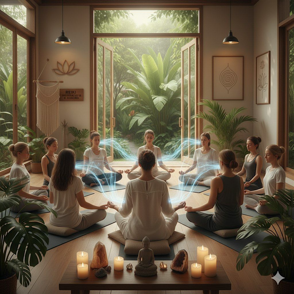 Recharge Your Soul: A Reiki Meditation & Healing Circle.