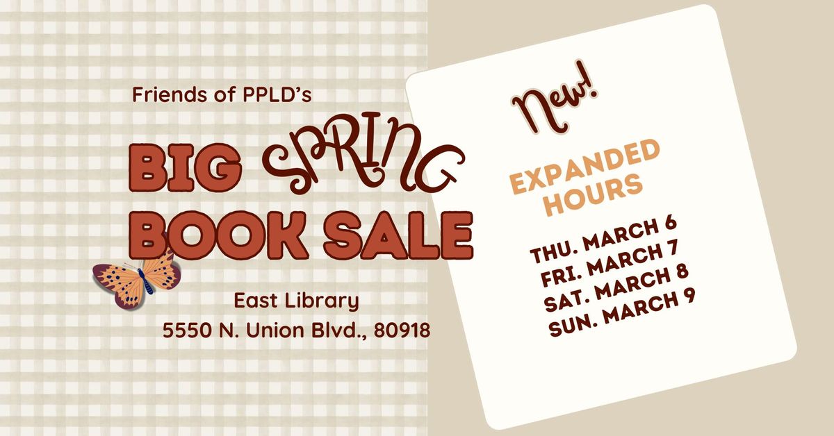 BIG Spring Book Sale