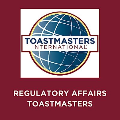 Regulatory Affairs Toastmasters
