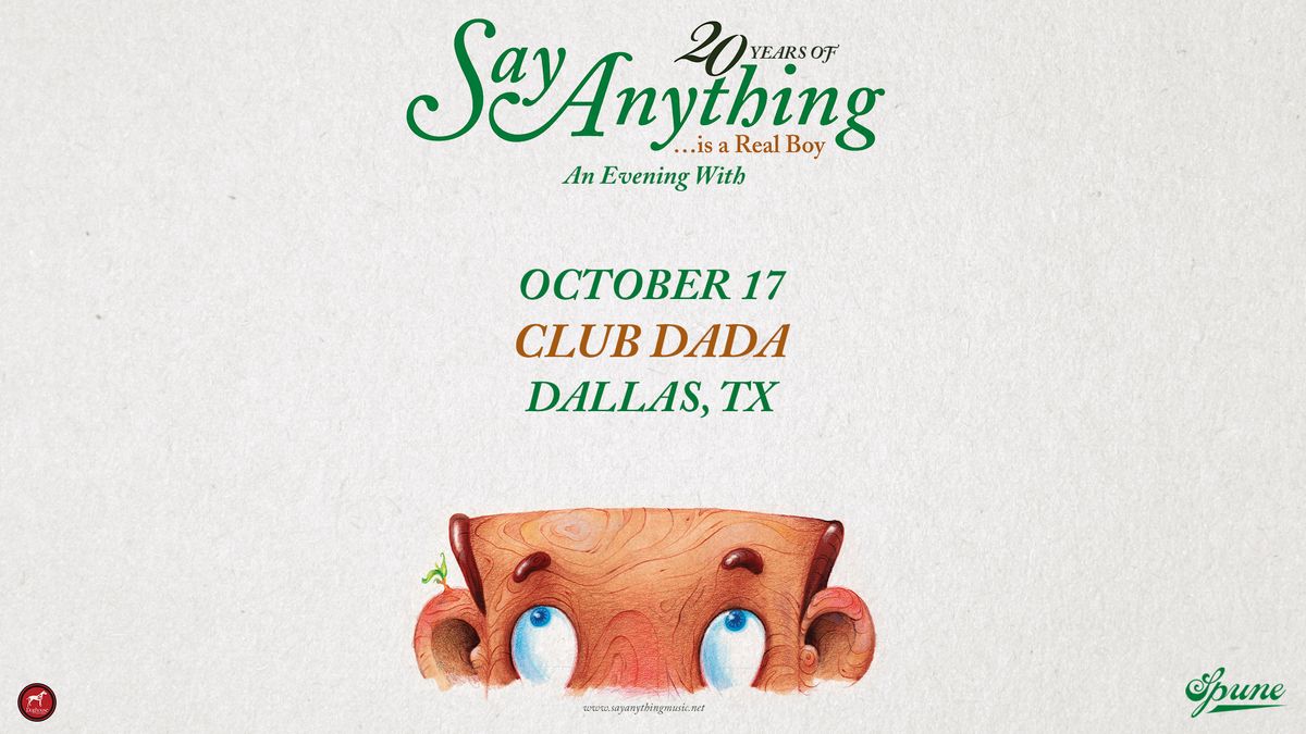 Say Anything | Club Dada