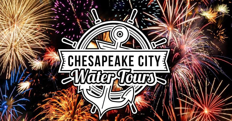 4th of July Sunset Cruise + Dockside Fireworks, Chesapeake City Water