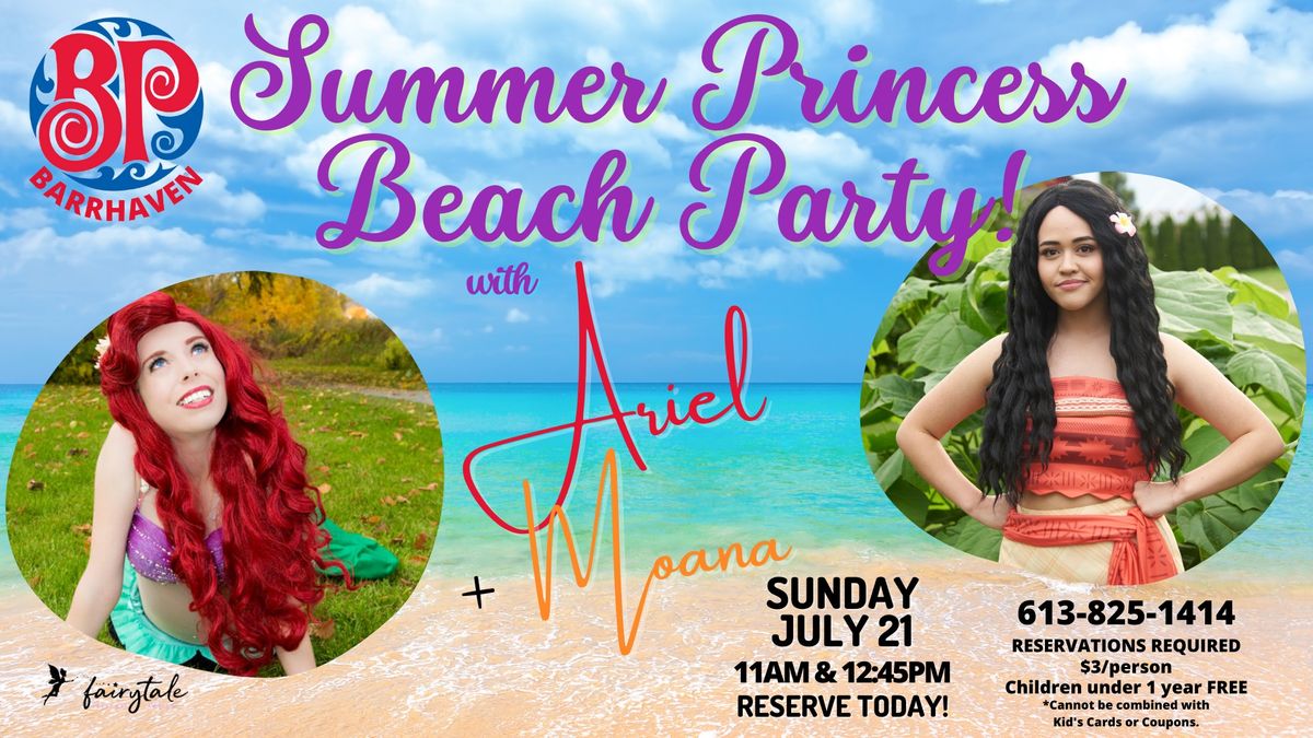 Summer Princess Beach Party at Boston Pizza Barrhaven