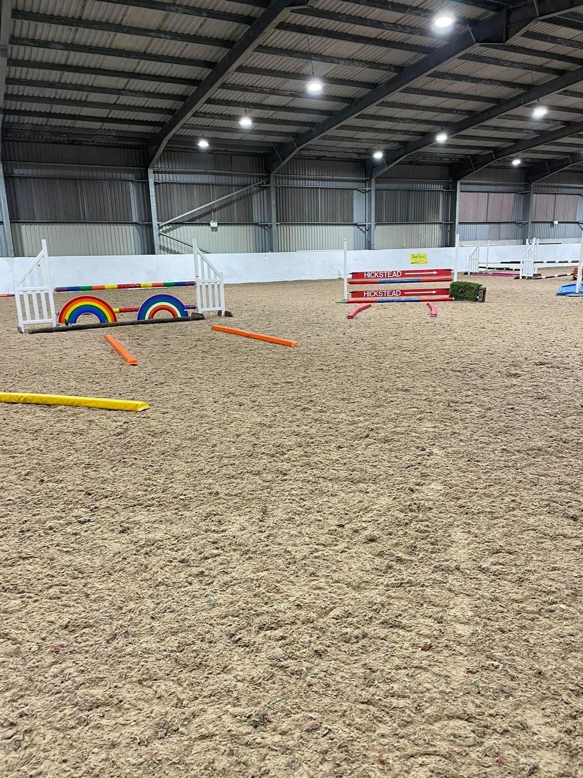  Poles, Cavaletti, Grids or Showjumping with UKCC BS Coach - Victoria Ward