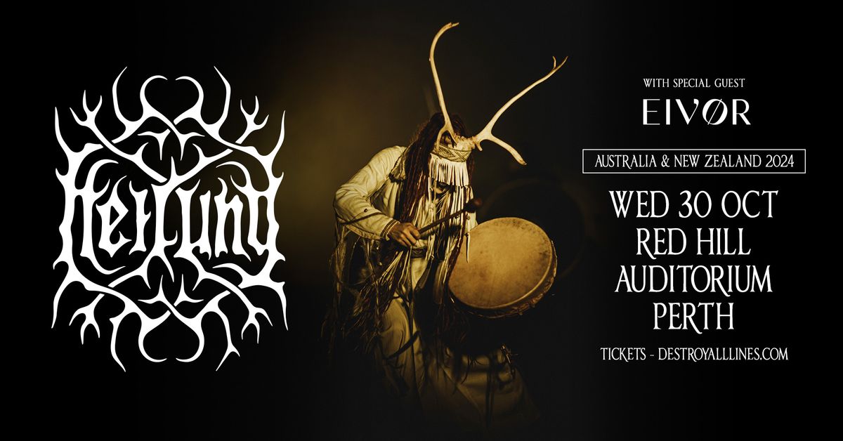 HEILUNG \/\/ Perth \/\/ Red Hill Auditorium \/\/ with special guest EIV\u00d8R