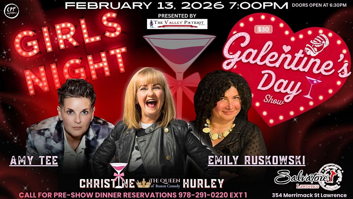 Special Galentine's Day Comedy Show at Salvatore's Friday February 13th