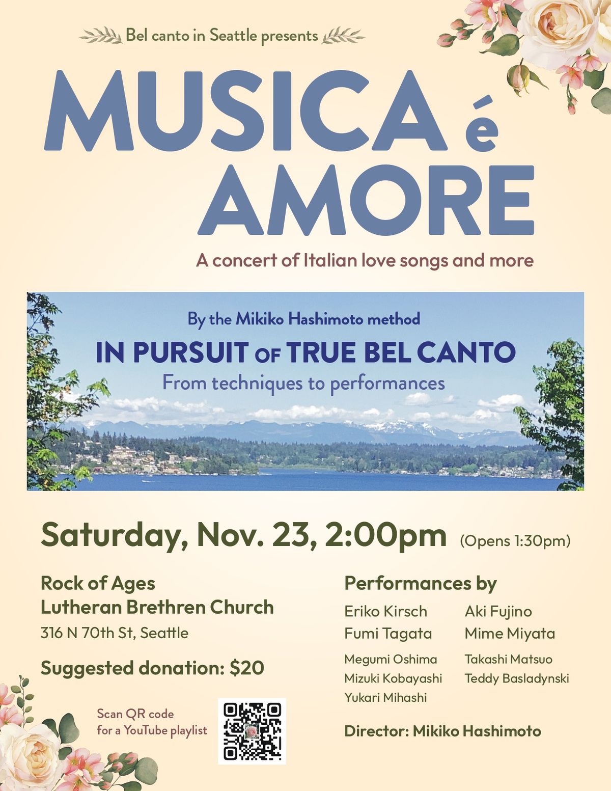 MUSICA \u00c9 AMORE - Music Is Love - Concert \ud83c\udfb6 