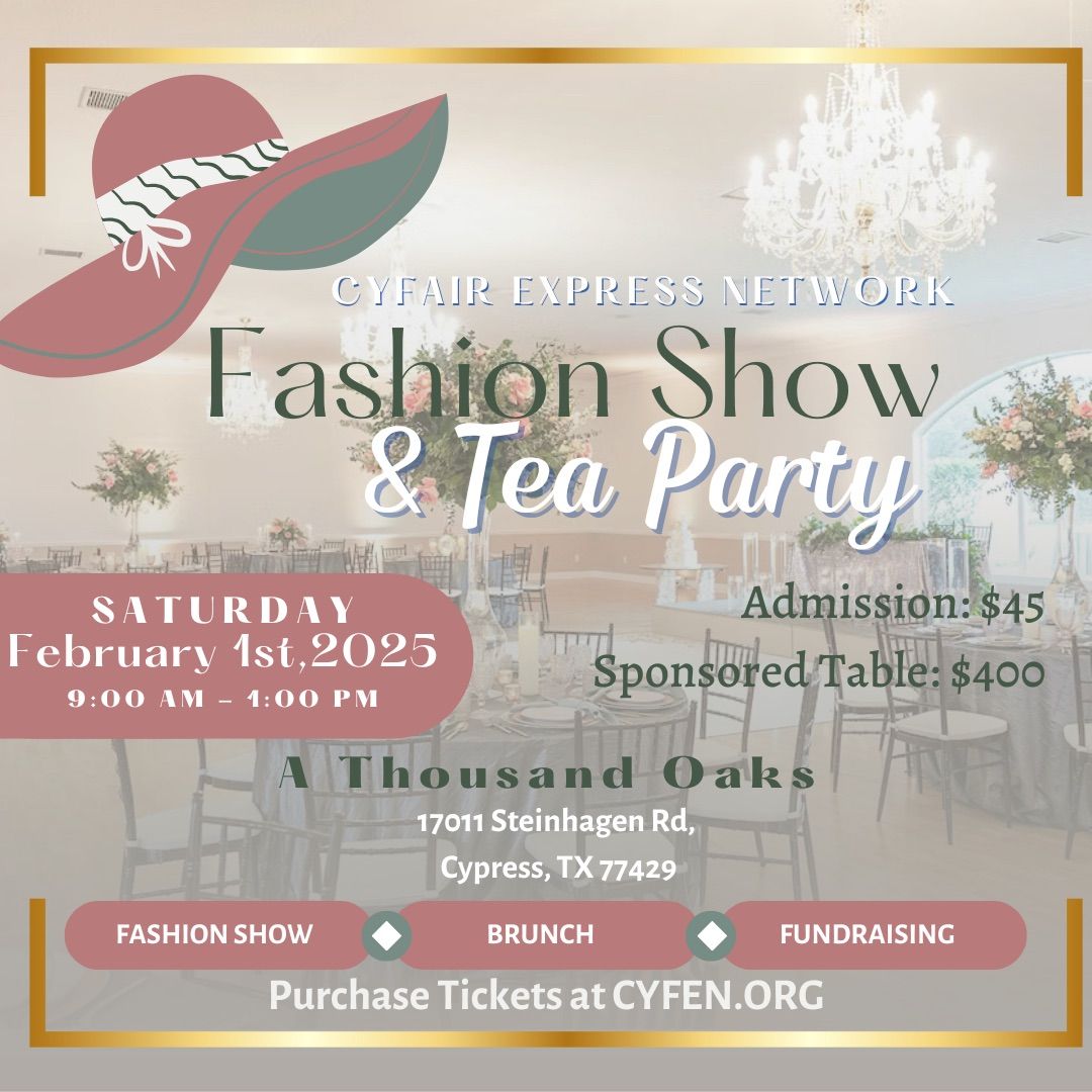 6th Annual CYFEN Fashion Show & Tea