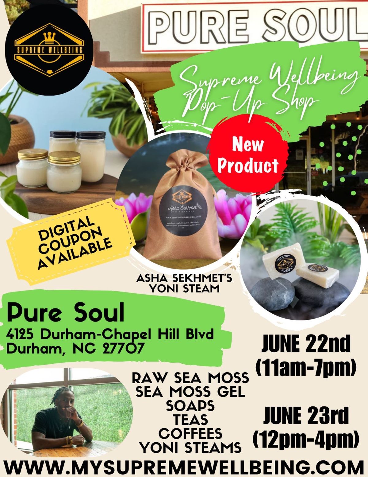 Small Business Sunday w\/ Dee's Kitchen and Supreme Wellbeing LLC