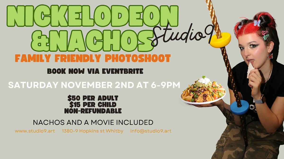 Nickelodeon & Nachos Family Photography Event