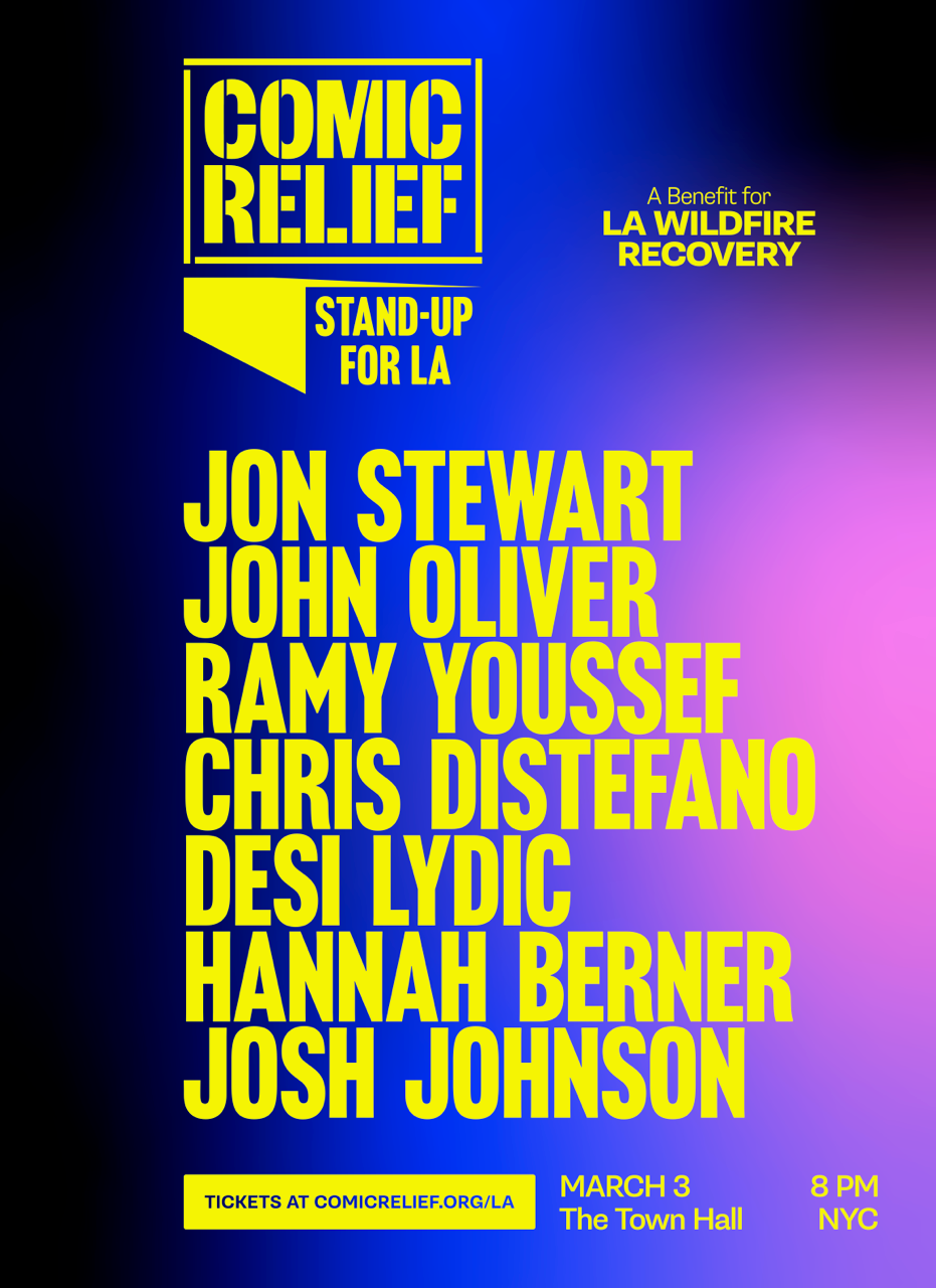 Comic Relief - Stand Up for LA at Town Hall New York