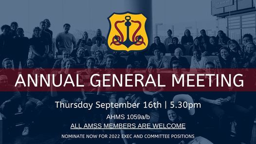 AMSS Annual General Meeting (AGM) 2021