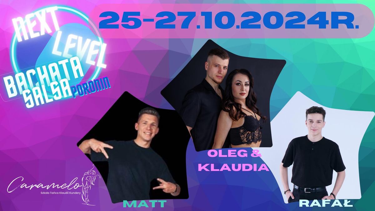 Next Level Bachata\/Salsa Camp 25-27.10.2024