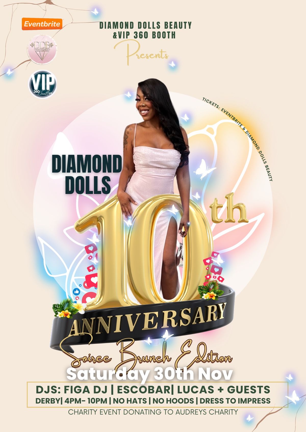 Diamond Dolls 10th anniversary soir\u00e9e \u2026 brunch edition