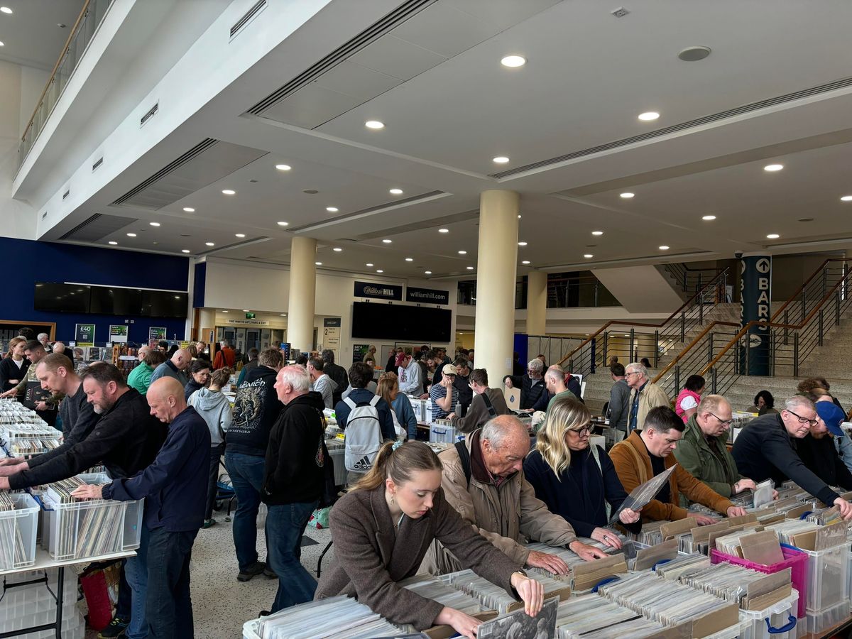 York Record Fair - indoors at the racecourse