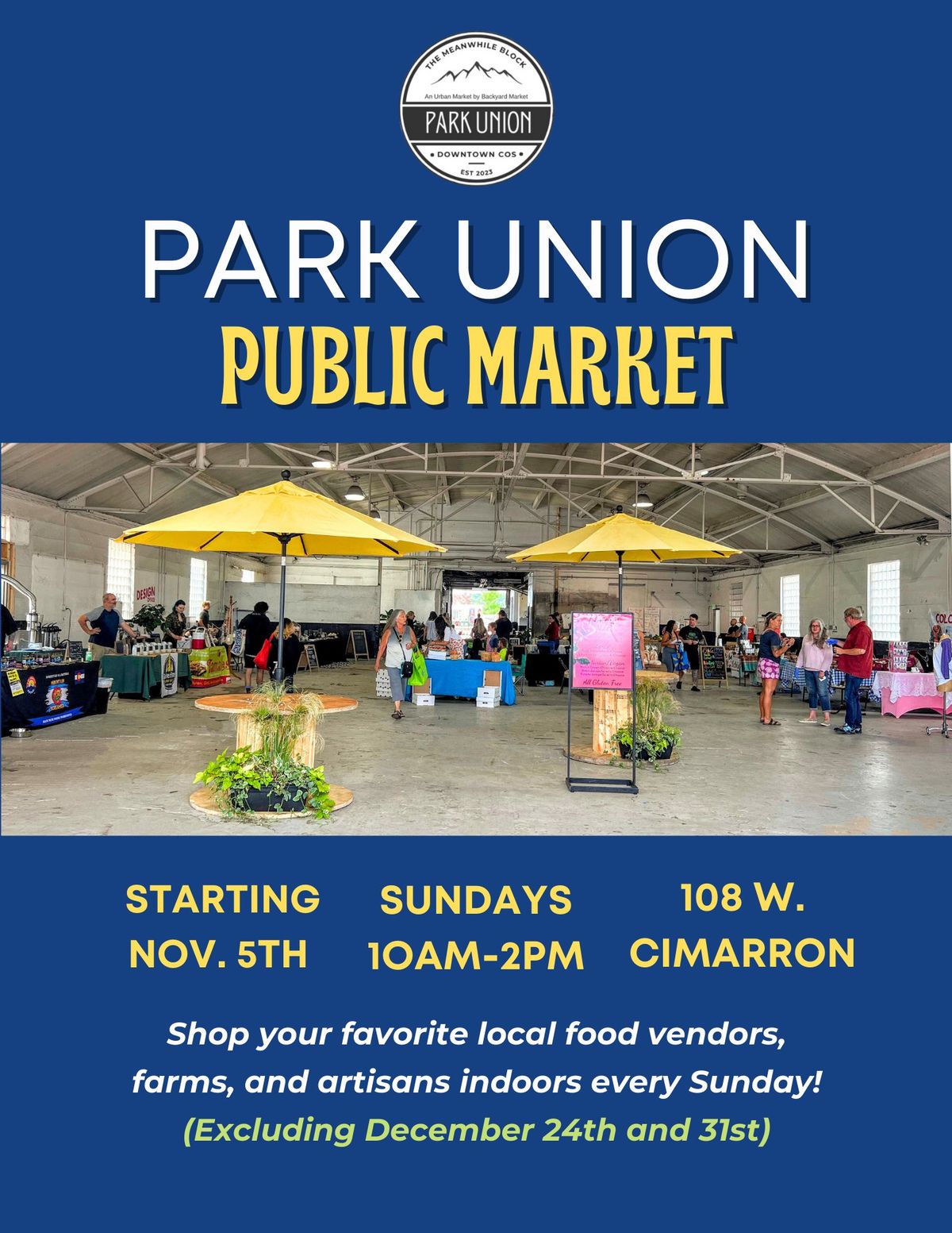 Backyard Market at Park Union Sundays