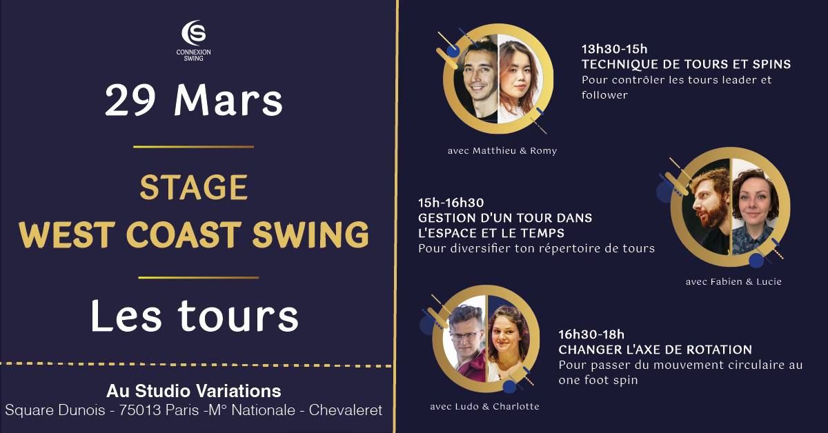 Stage de West Coast Swing avec Connexion Swing