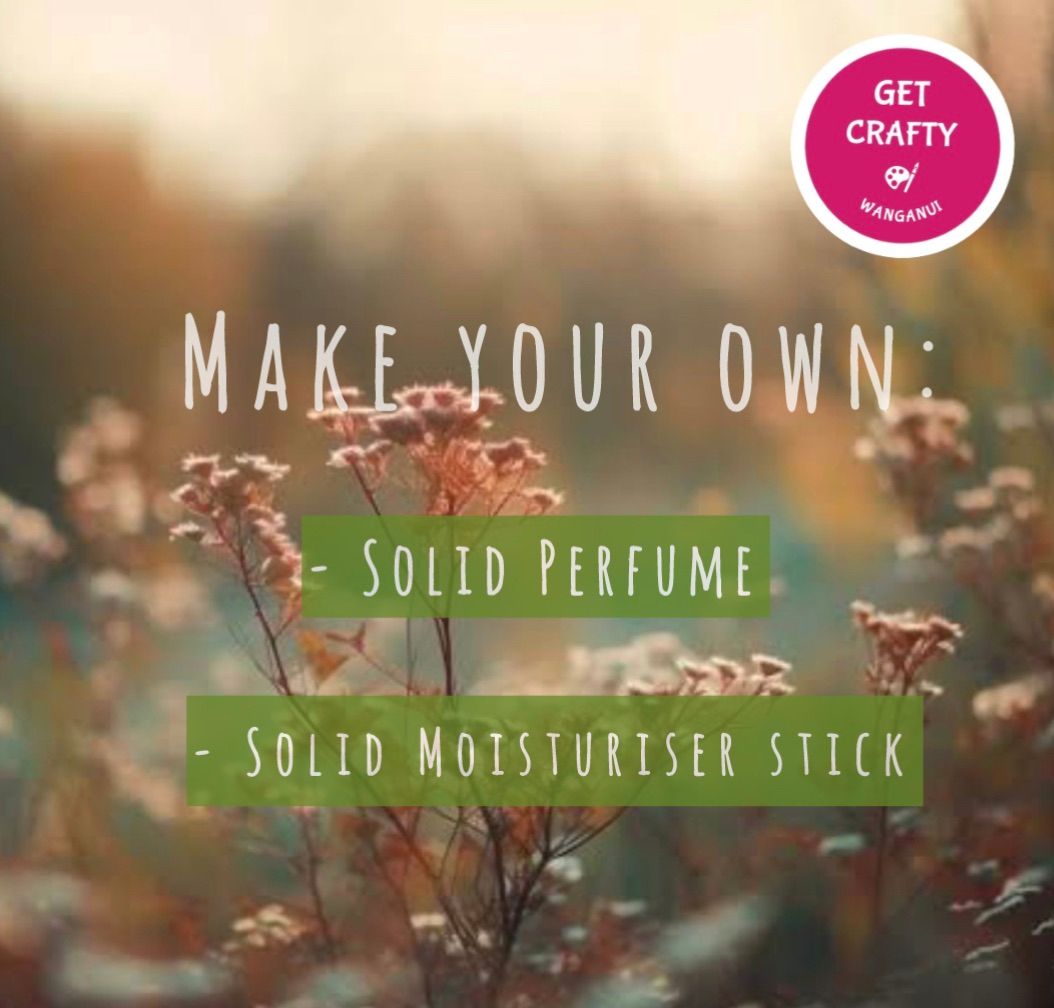 Get Crafty - Solid Perfume & Solid Moisturiser Stick 