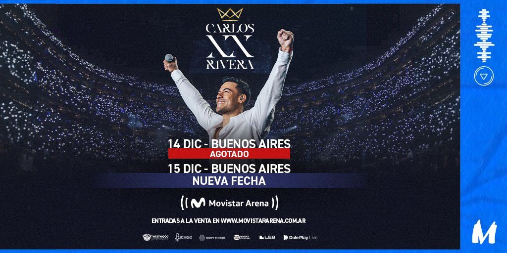 Carlos Rivera \u2022 Carlos ** Tour \u2022 BA