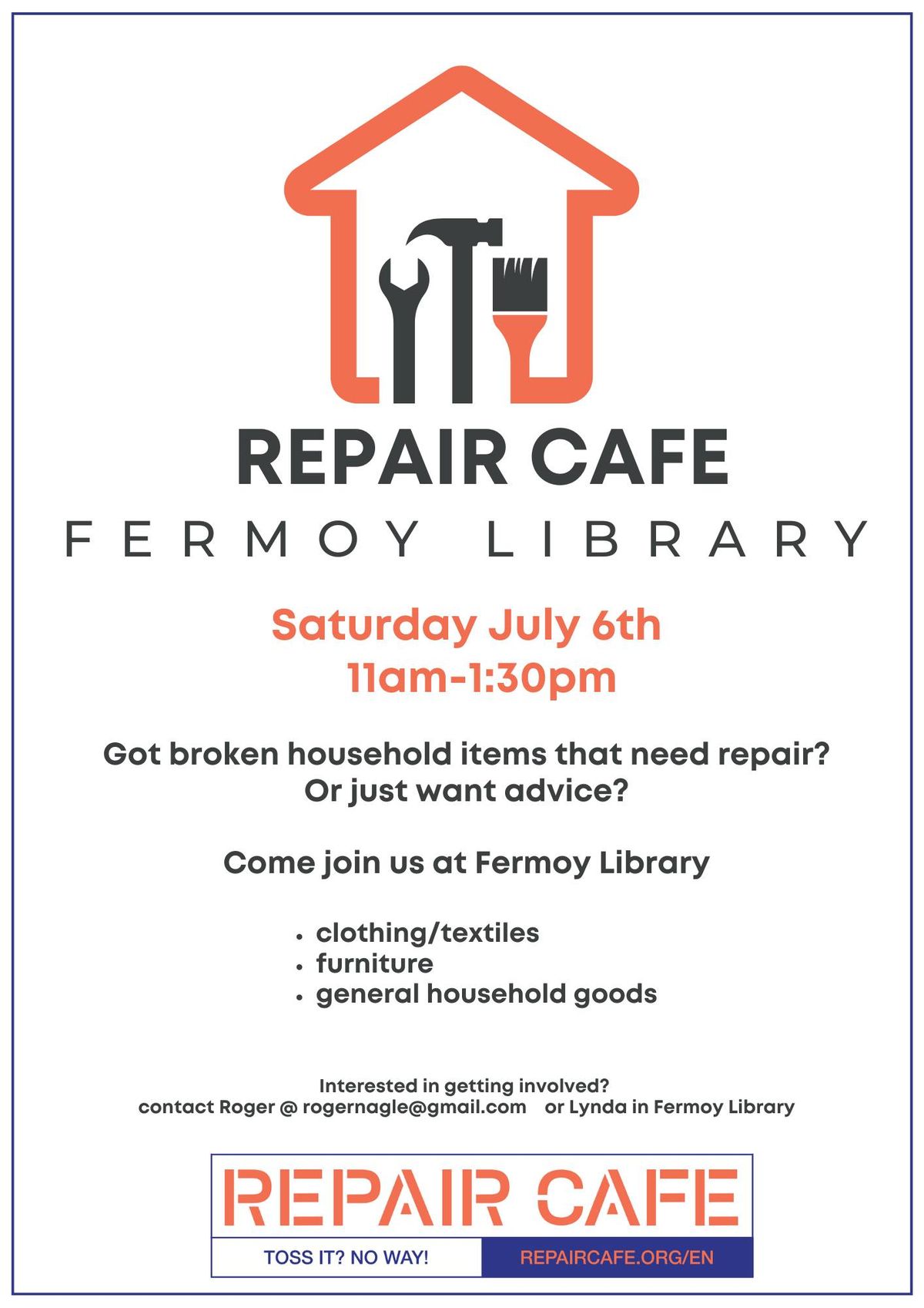 Fermoy Library Repair Cafe