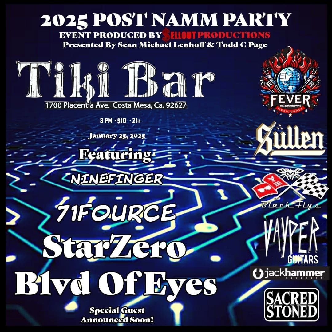 NineFinger with Blvd Of Eyes, 71 Fource and Starzero