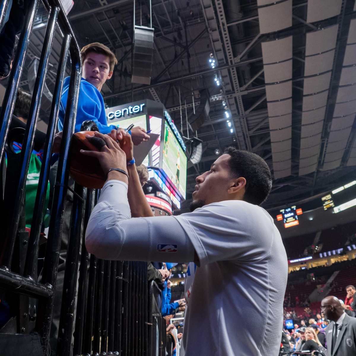 Oklahoma City Thunder at Portland Trail Blazers at Moda Center