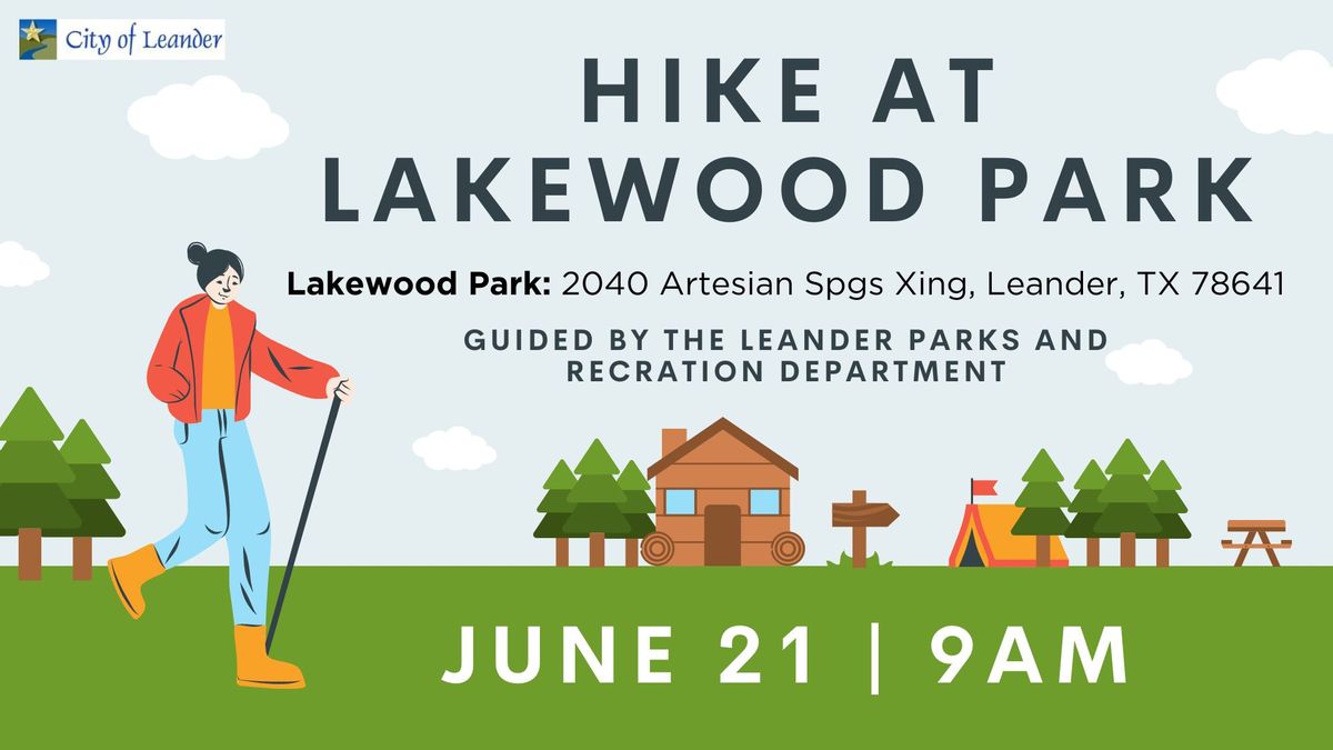 Hike at Lakewood Park