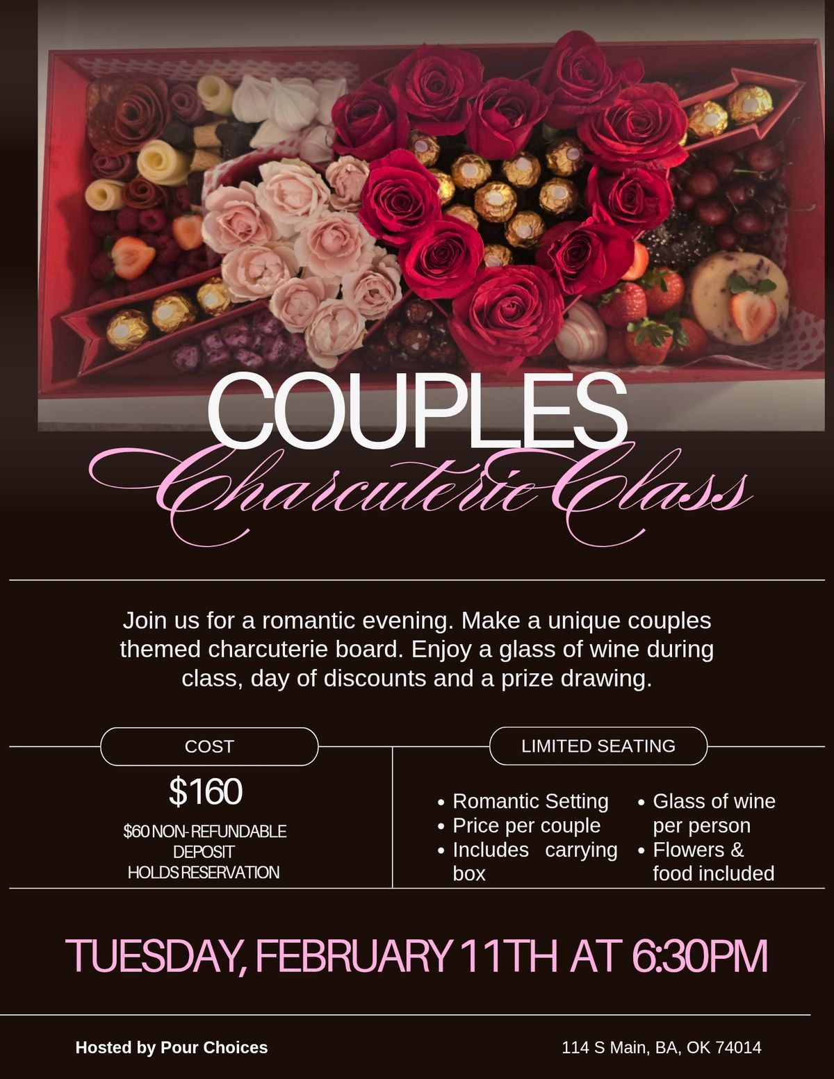 Couples charcuterie\ud83c\udf77