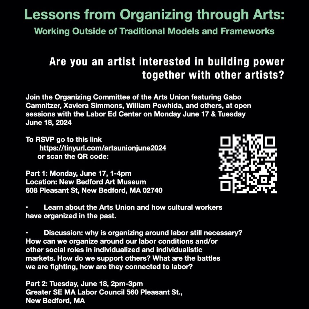 Lessons from Organizing through Arts: Working Outside of Traditional Models and Frameworks