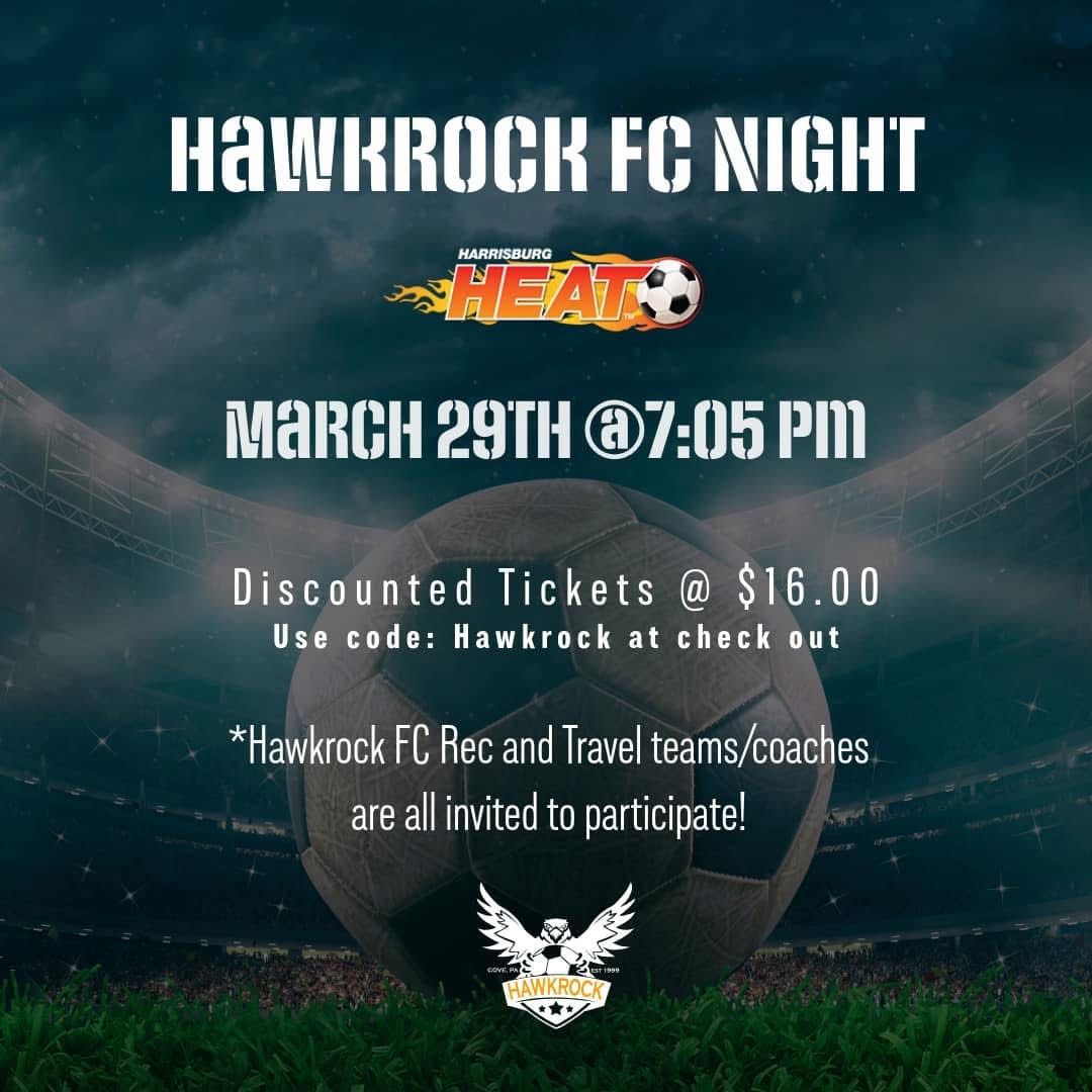 Hawkrock at Harrisburg Heat