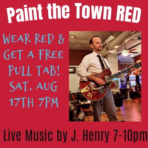 Paint the Town Red: Live at the Lounge: J. Henry