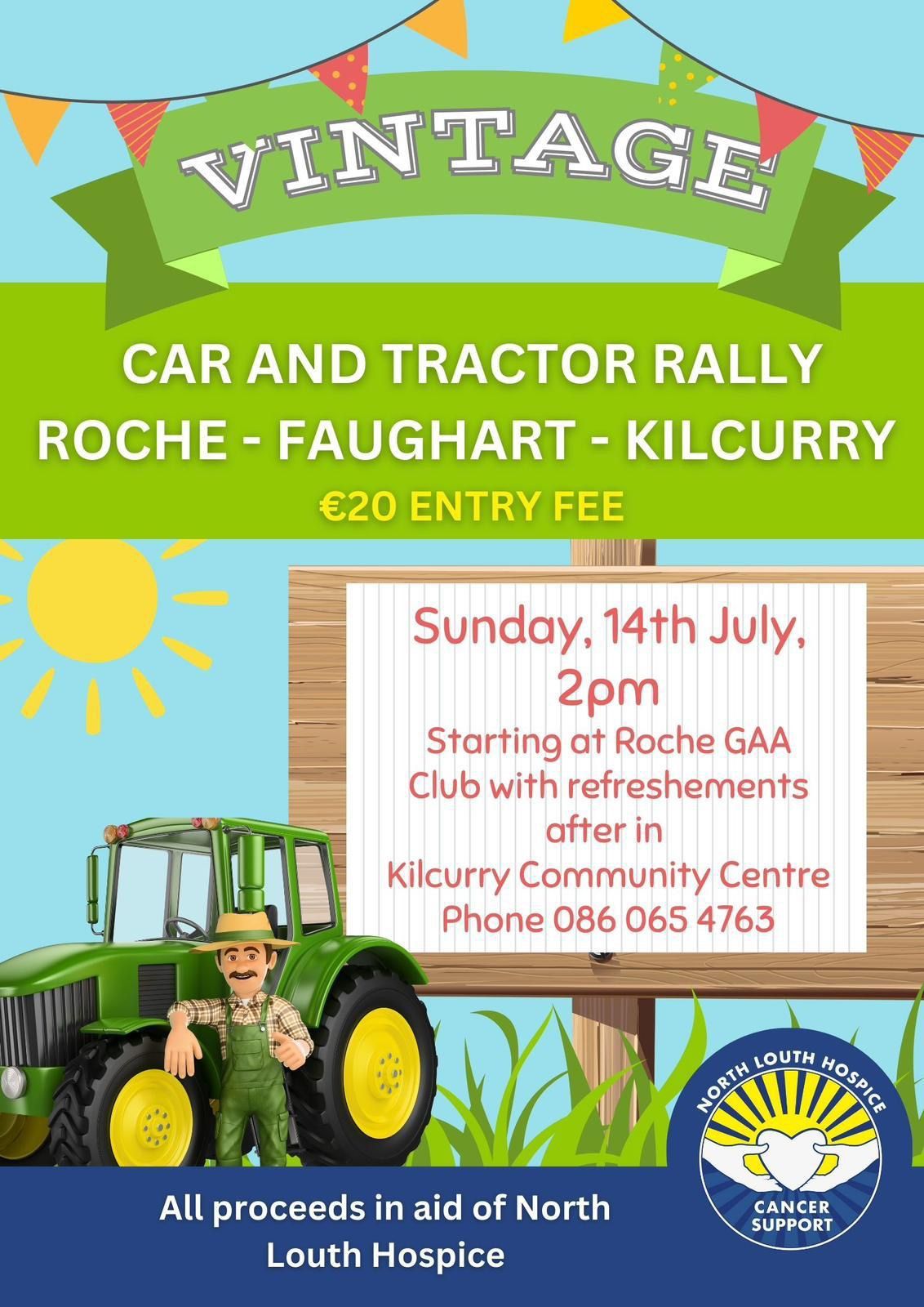 Roche Tractor and Vintage Car Run.