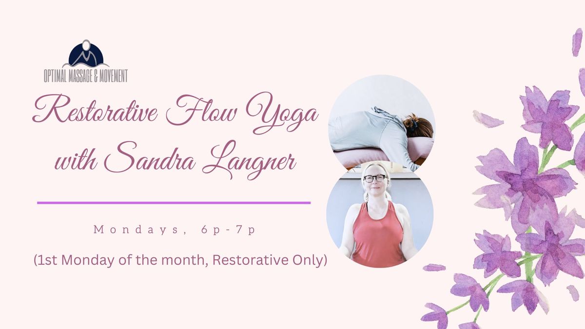 Restorative Flow Yoga with Sandra Langner