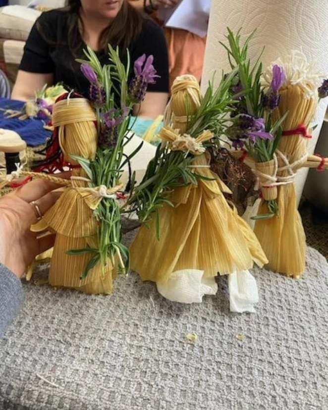  Corn Husk Doll Fall Workshop at Enlightenment 