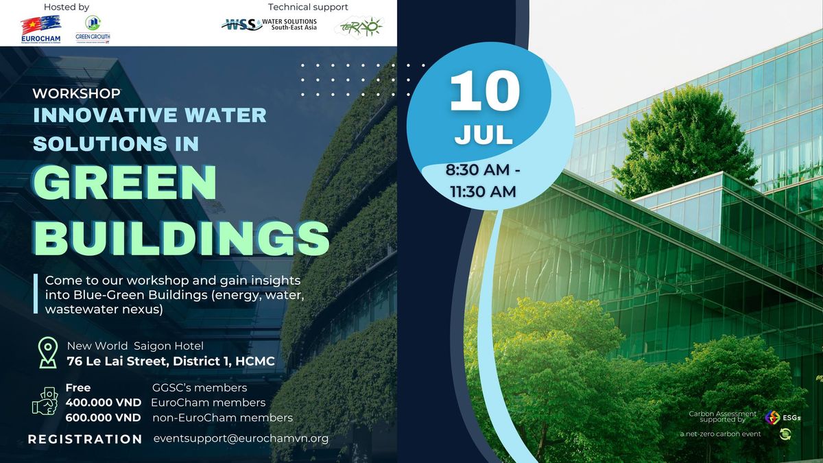 [HCM] [Workshop] Innovative Water Solutions in Green Buildings