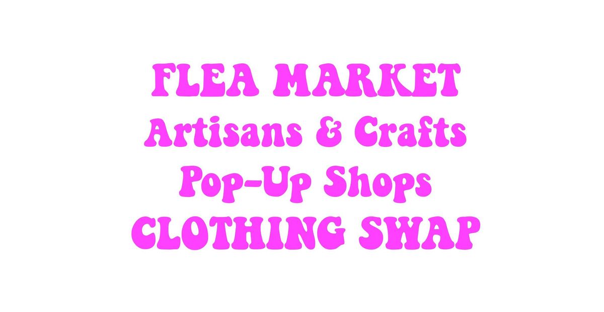 WDC Flea Market, Art Fair & Clothing Swap