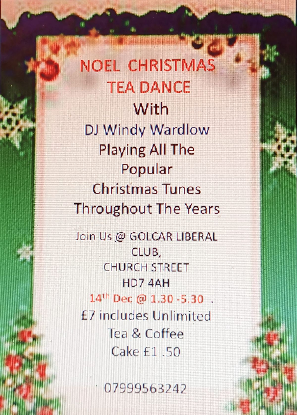 Noel Christmas Tea Dance