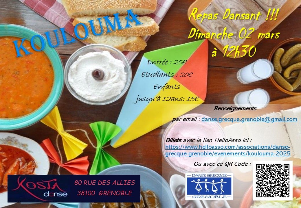 Repas dansant KOULOUMA