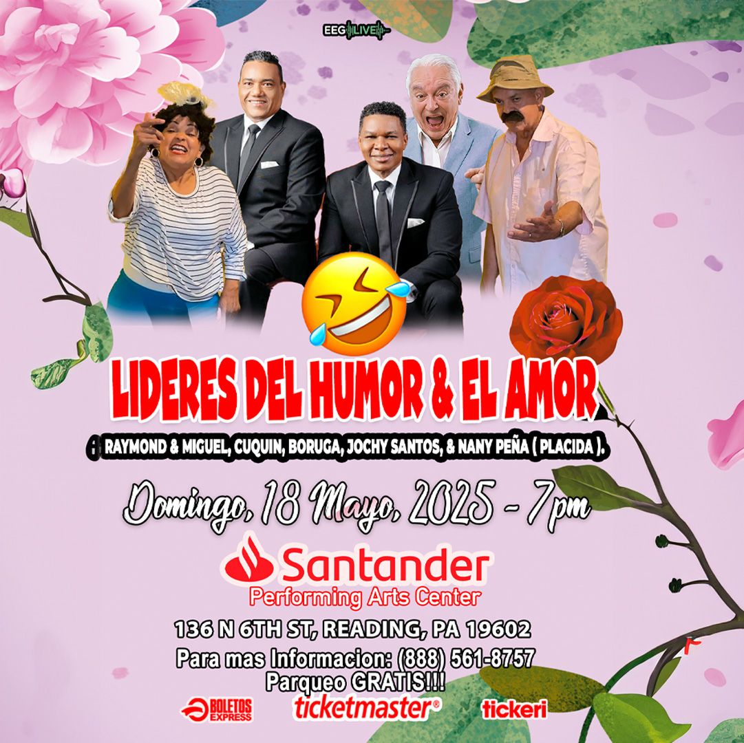 Los Lideres Del Humor y El Amor at Santander Arena