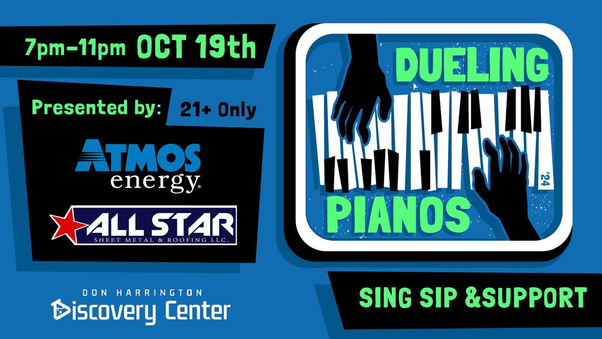 Dueling Pianos at DHDC presented by Atmos Energy and All Star Roofing