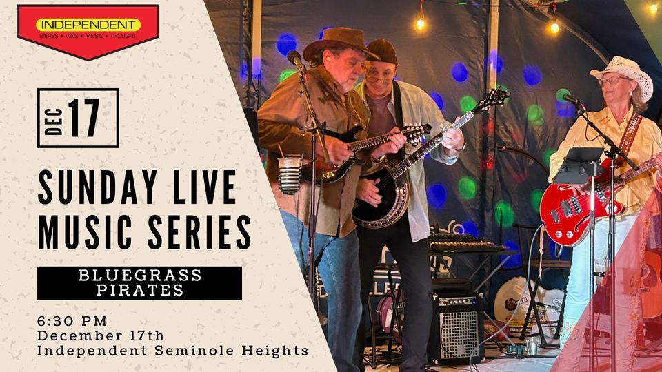 Sunday Live Music Series: Bluegrass Pirates!