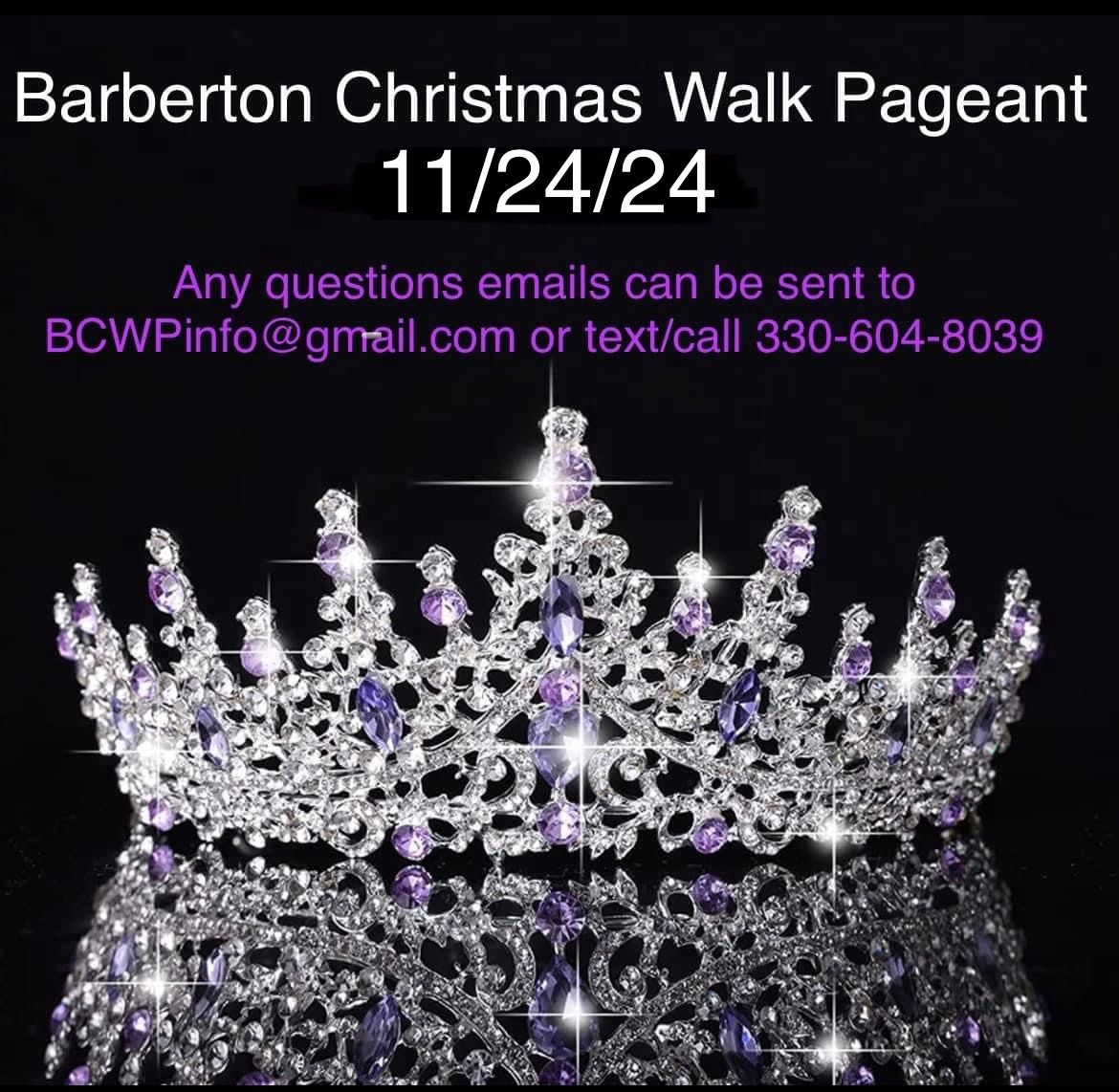 2024 Barberton Christmas Walk Pageant