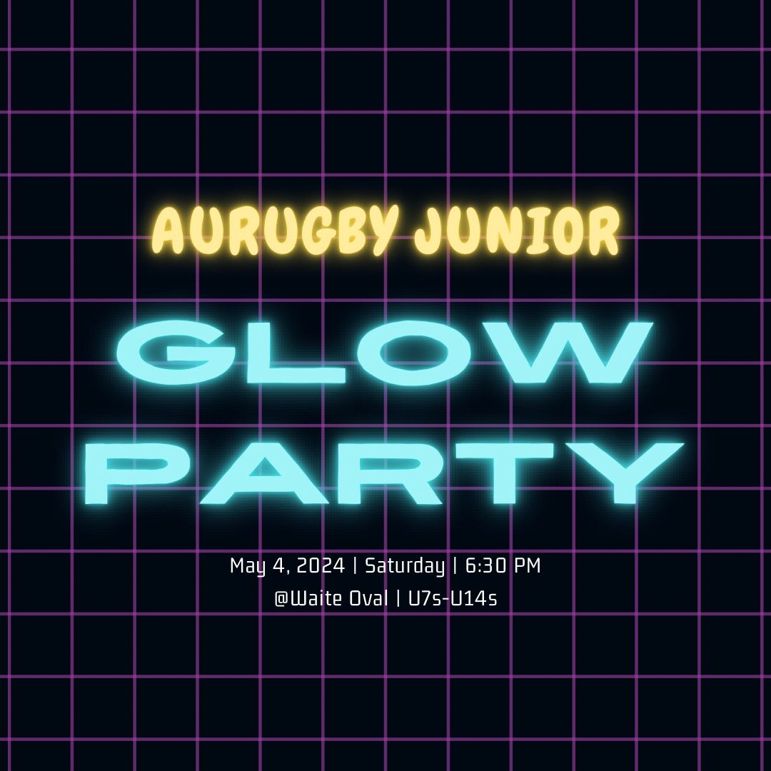 AURugby Junior Glow Party
