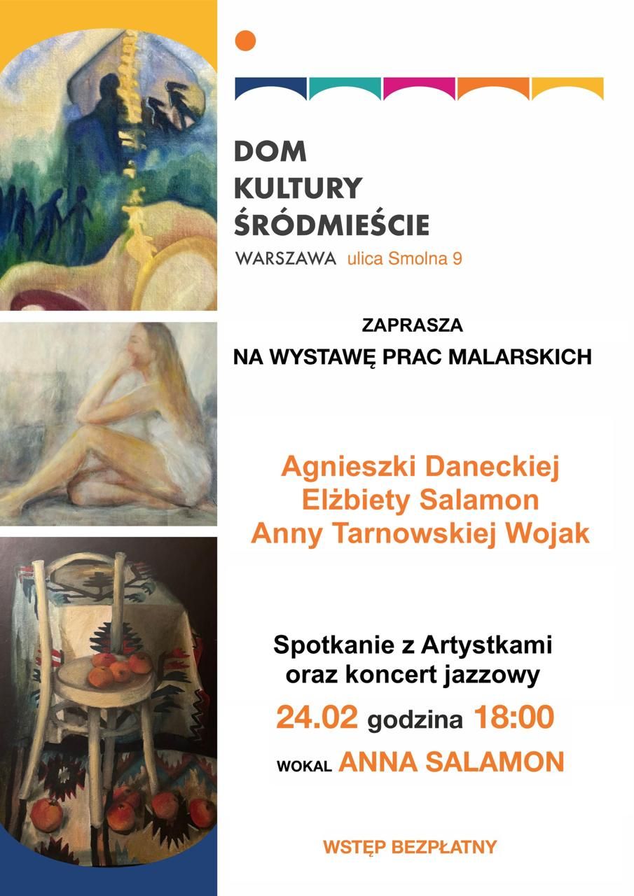 Wystawa Prac Malarskich w Domu Kultury \u015ar\u00f3dmie\u015bcie