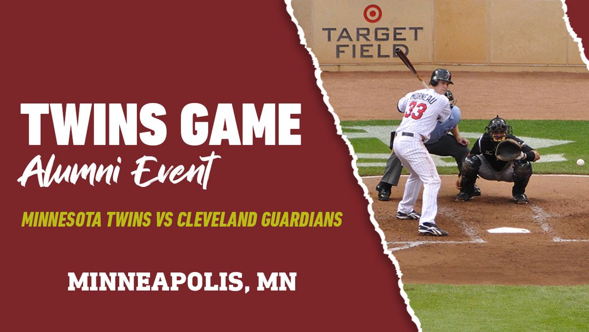 Cleveland Guardians at Minnesota Twins at Target Field