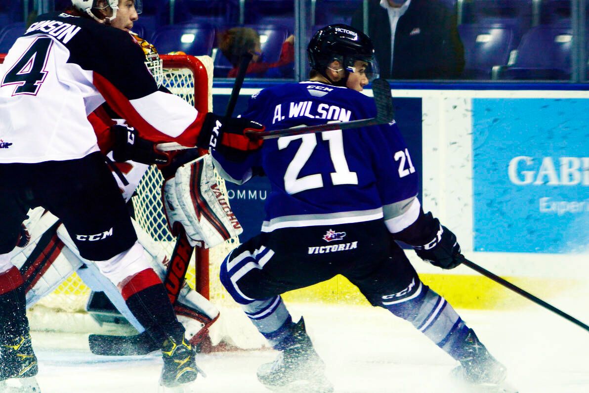 Prince George Cougars at Victoria Royals