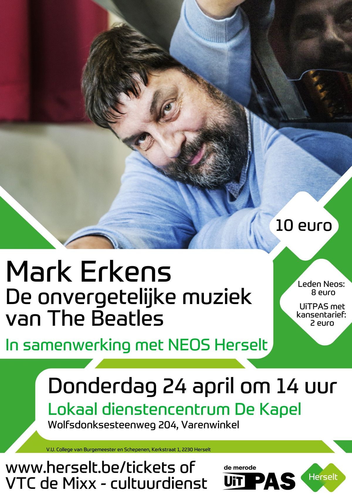 Mark Erkens - De Onvergetelijke muziek van The Beatles