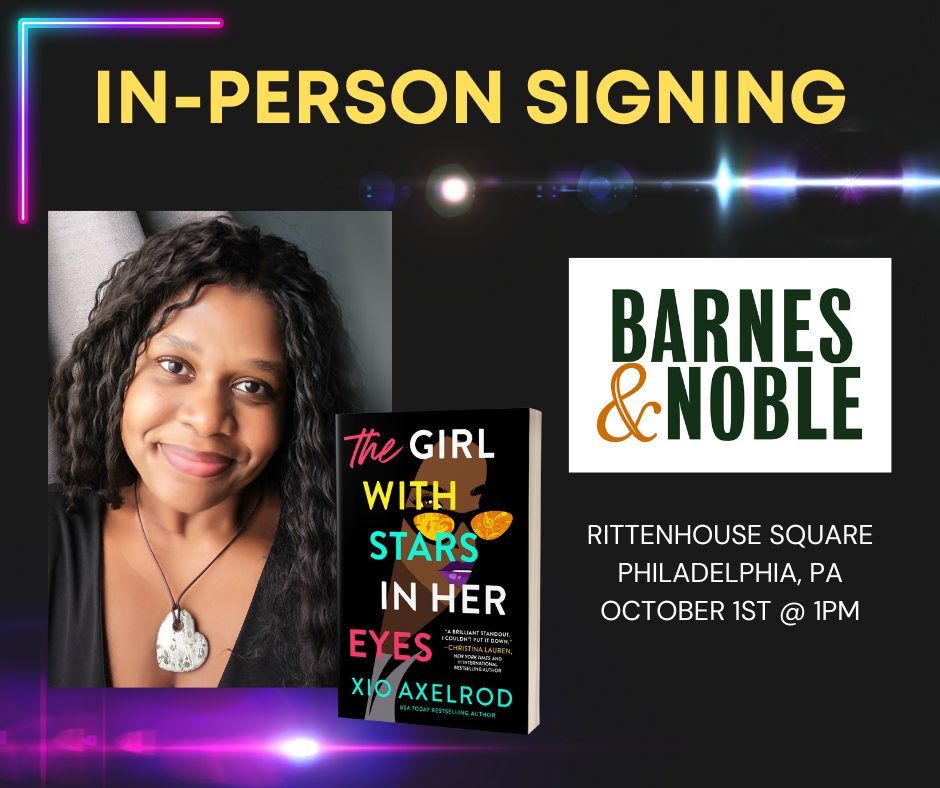 Barnes & Noble Rittenhouse: In-Person Book Signing with Xio Axelrod